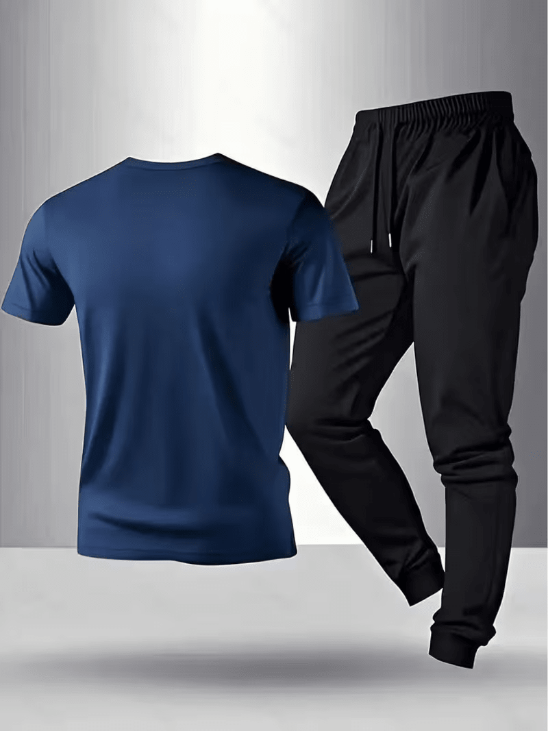  Men'S Casual 2pcs Set - S...