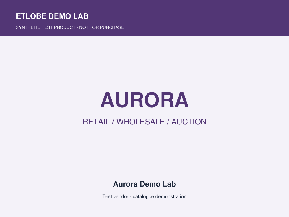 Aurora Demo Lab - TEST ONLY